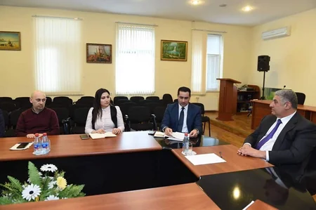 Azad Rəhimov AİJF İdarə Heyətinin üzvləri ilə görüşüb