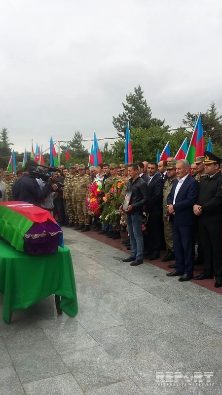 Azərbaycanın şəhid olan hərbi qulluqçusu dəfn edilib - FOTO - VİDEO