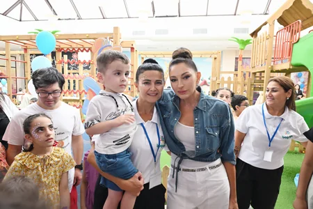 First Vice-President Mehriban Aliyeva attends celebration organized for children by Heydar Aliyev Foundation