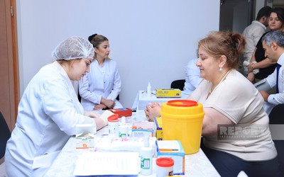 Azərbaycan İlahiyyat İnstitutunda Aşura günü ilə əlaqədar qanvermə aksiyası keçirilir