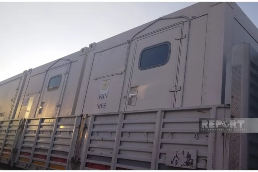 Mobile field hospital from Azerbaijan reaches Kahramanmaras