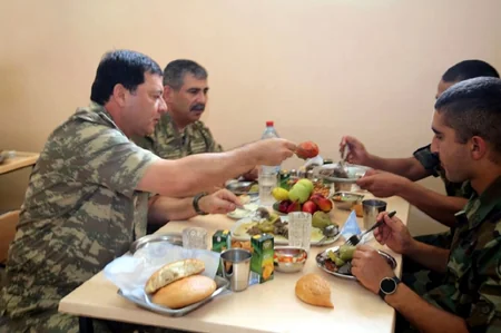Azerbaijan's Defense Minister visited frontline military units