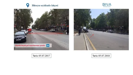 Bakının bəzi ərazilərindəki piyada keçidlərində çatışmazlıqlar aradan qaldırılıb