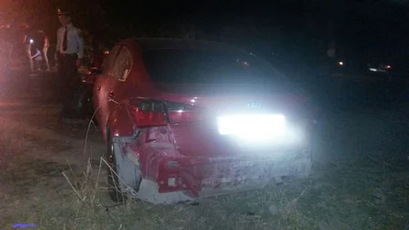 Qubada toydan qayıdan mikroavtobus qəzaya düşüb, 4 nəfər yaralanıb - FOTO