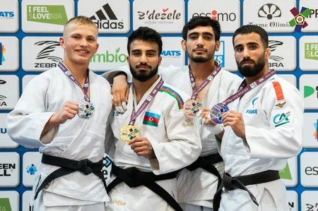 Avropa Kuboku: Azərbaycan cüdoçuları ilk gündə 6 medal qazanıb