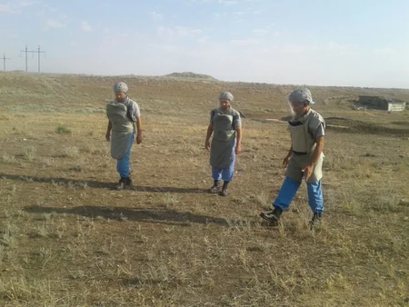 Tərtər və Füzuli rayonlarında partlamamış hərbi sursatlar aşkar olunub