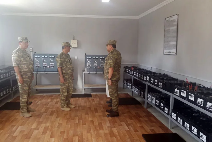 Министр обороны Азербайджана принял участие в открытии объектов военного назначения