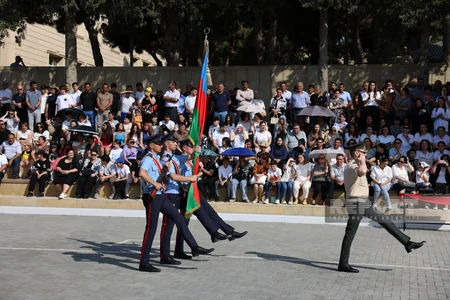 Cəmşid Naxçıvanski adına Hərbi Liseydə buraxılış gününə həsr olunan mərasim keçirilib