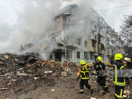 Последствия массированной атаки на Украину