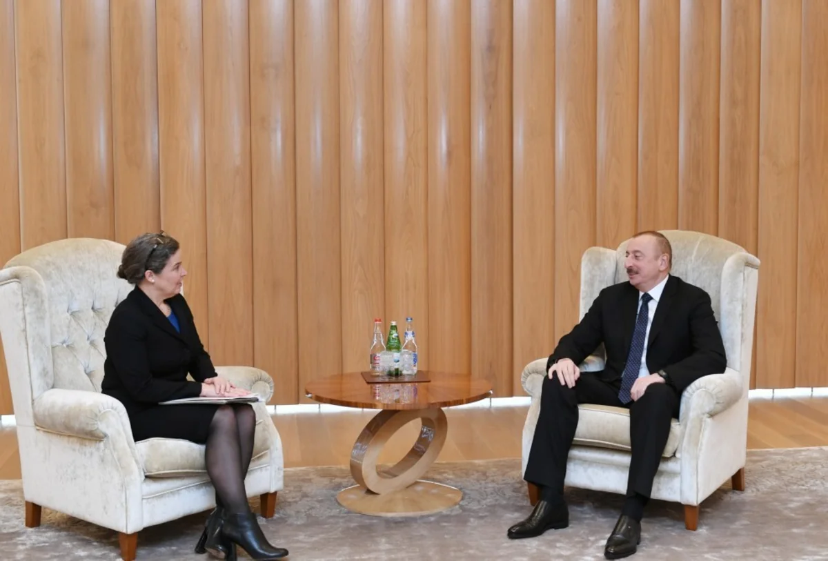 President Ilham Aliyev met with U.S. Deputy Assistant Secretary of State in the Bureau of Energy Resources