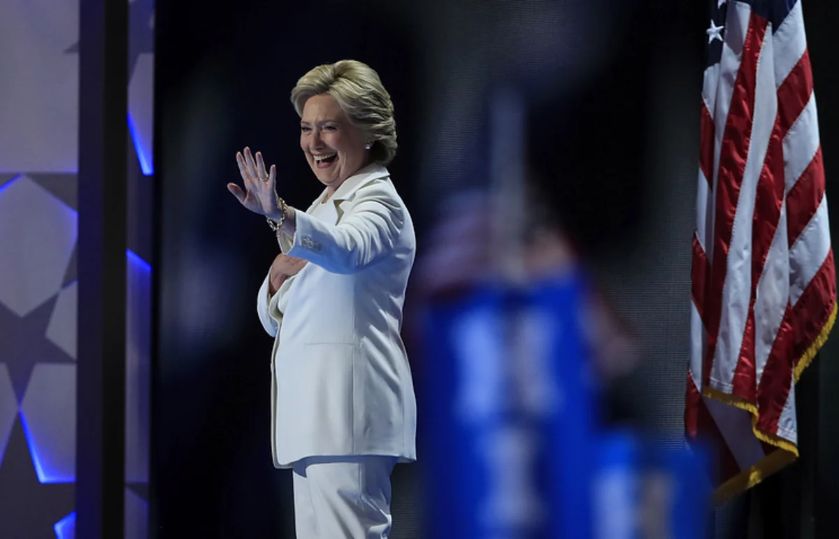 Hillary Clinton accepted the Democratic presidential nomination