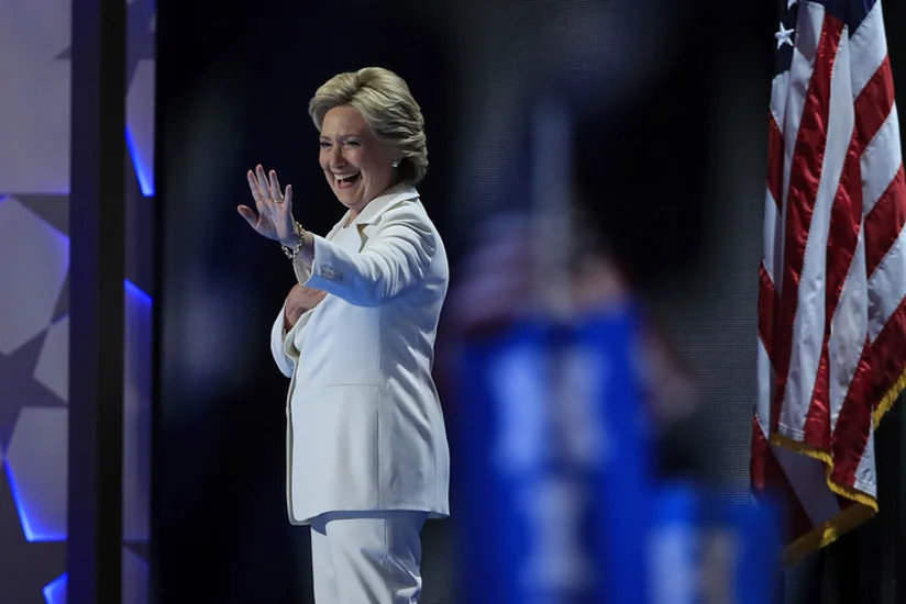 Hillary Clinton accepted the Democratic presidential nomination