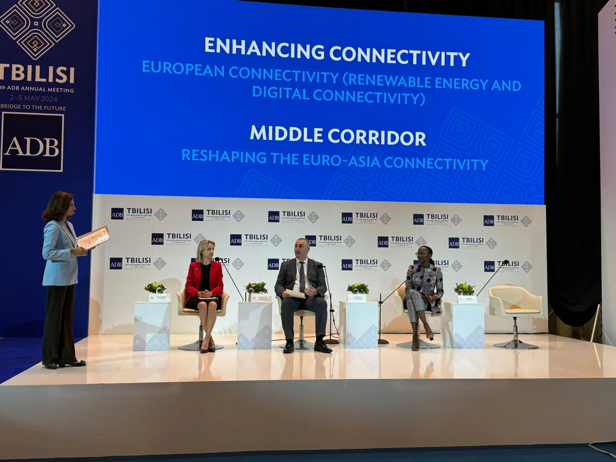 ADB meeting hosts panel discussion on Middle Corridor