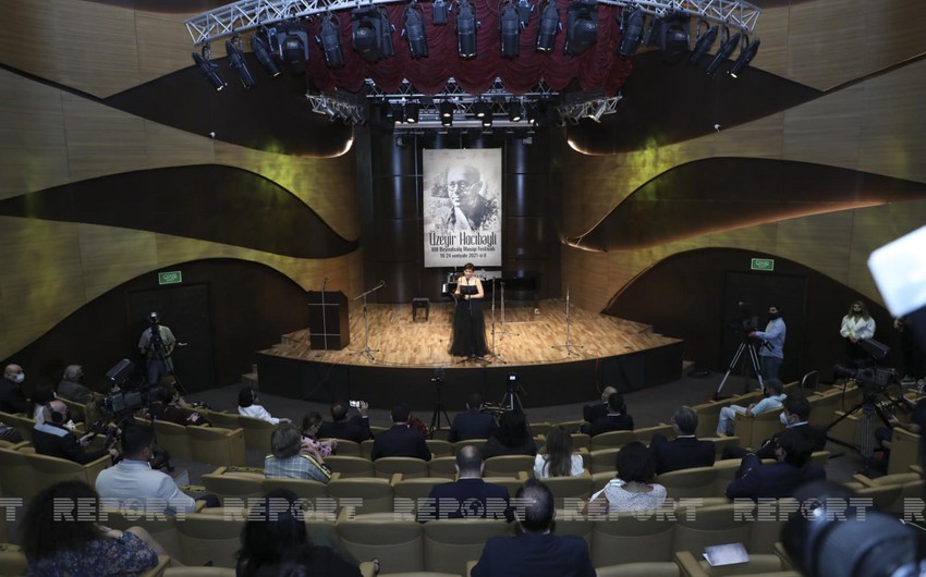 “Üzeyir Hacıbəyliyə ithaf” beynəlxalq müsabiqəsinin yekun konserti keçirilib