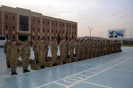 Azərbaycanın Əfqanıstandakı sülhməramlılarının bir qrupu Vətənə qayıdıb