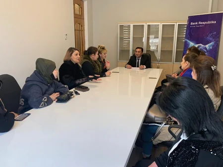 “Bank Respublika” regionlarda qadın sahibkarlarla görüşlər keçirdi