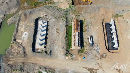 Ağdam-Füzuli avtomobil yolunun inşası sürətlə davam edir