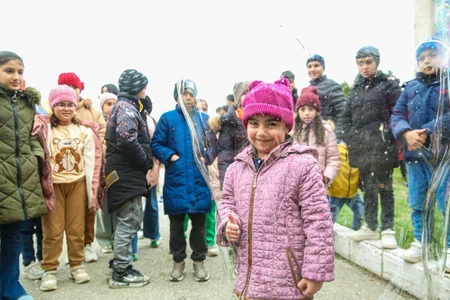 İDEA İctimai Birliyinin təşəbbüsü ilə Xızı rayonunda uşaqlar üçün Novruz şənliyi keçirilib