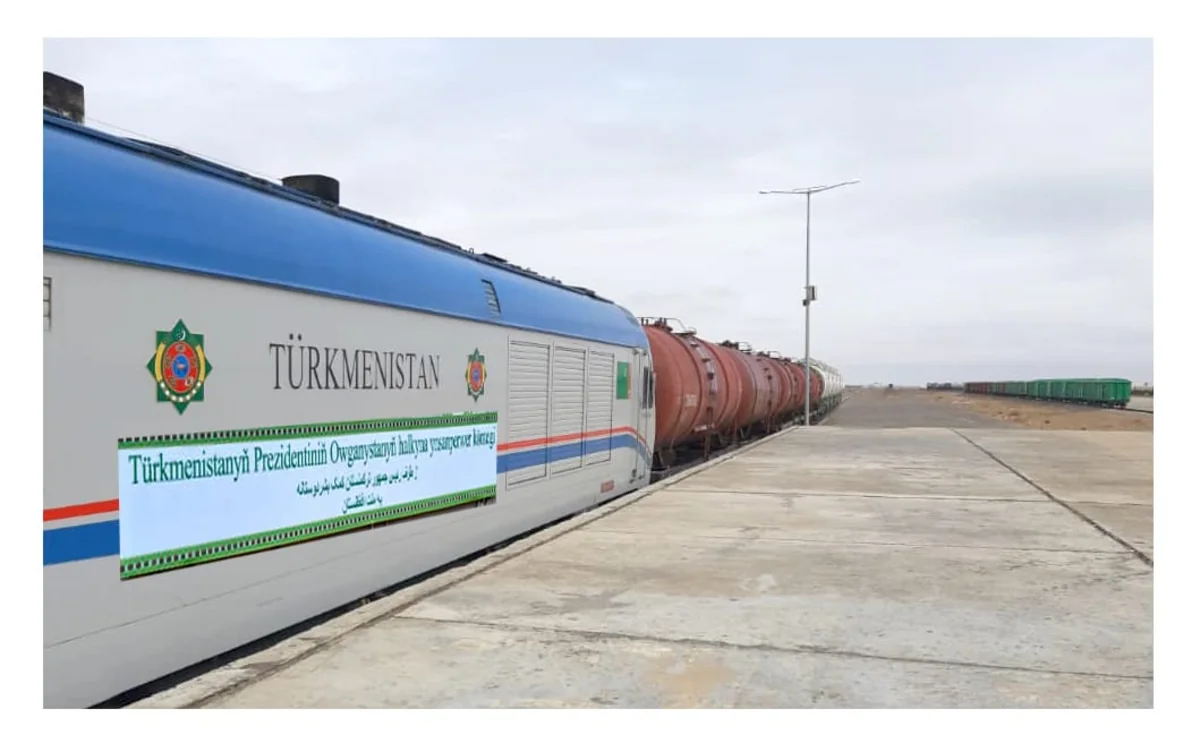 Turkmenistan sends humanitarian aid to Afghanistan