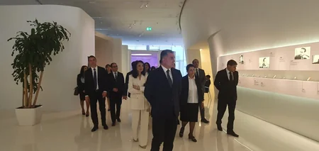 Bakı İnzibati Məhkəməsinin kollektivi Heydər Əliyev Mərkəzini ziyarət ediblər