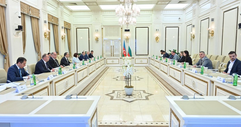 Sahibə Qafarova Bolqarıstan Respublikası Milli Assambleyasının sədri ilə görüşüb