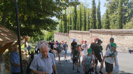 Ukraynalı uşaqlar Şəkiyə səfər edib