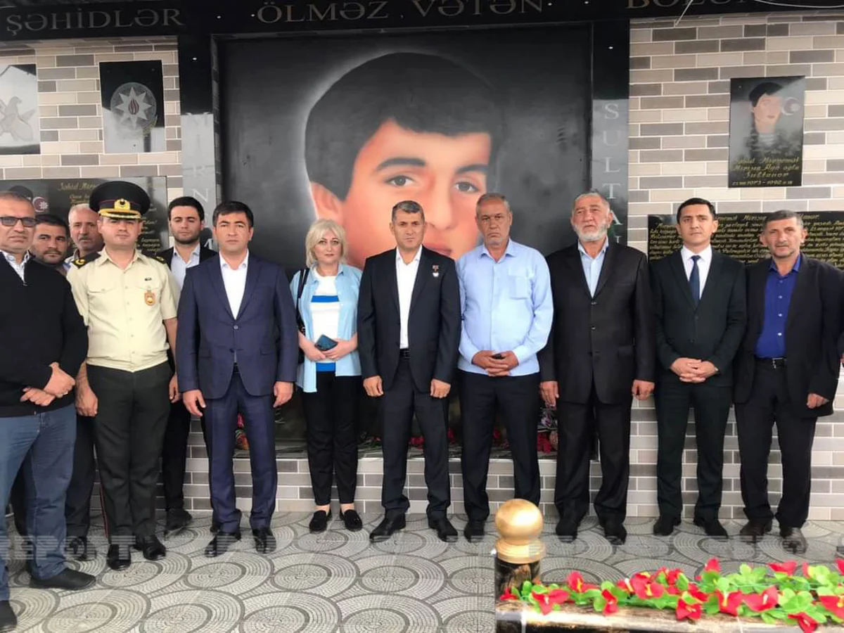 I Qarabağ müharibəsi şəhidinin xatirə bulağının açılışı olub