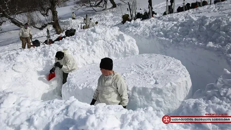 Azərbaycan hərbçiləri NATO-nun Gürcüstandakı qış dağ hazırlığı kursunda iştirak edirlər