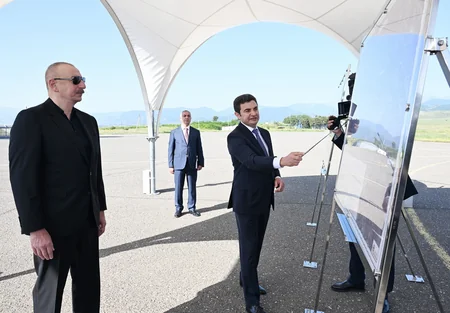 Prezident İlham Əliyev Xocalı hava limanında olub - YENİLƏNİB