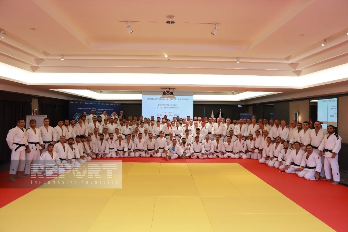 Bakıda İJF-nin hakimlər üzrə baş direktorunun iştirakı ilə seminar start götürüb