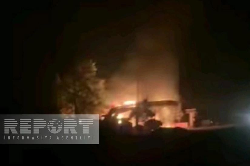 Ağcabədidə yanacaqdoldurma məntəqəsini yandırmaqda şübhəli bilinən şəxs saxlanılıb - YENİLƏNİB