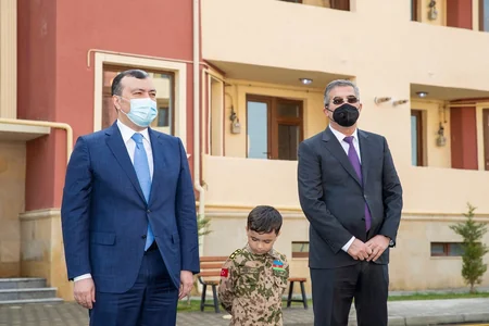 Şəhid ailələri və Qarabağ müharibəsi əlillərinə mənzil verildi