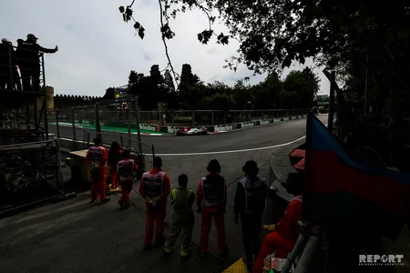 Formula 1 Azərbaycan Qran-Prisinin final mərhələsi maraqlı anlarla yadda qalıb - FOTOREPORTAJ