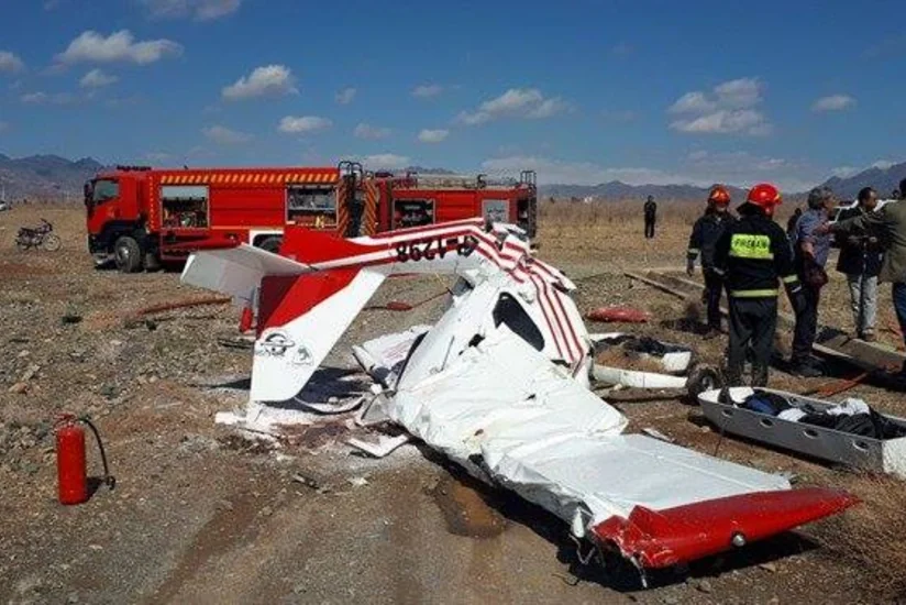 В Иране потерпел крушение самолет, двое погибли