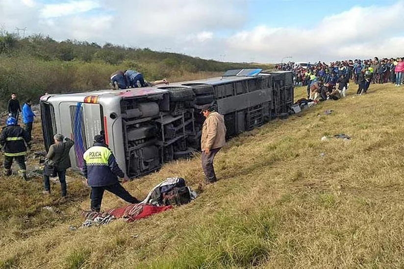В Аргентине не менее 13 человек погибли в ДТП с автобусом