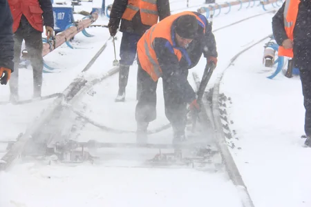 Subway time schedule not changed despite snowy weather