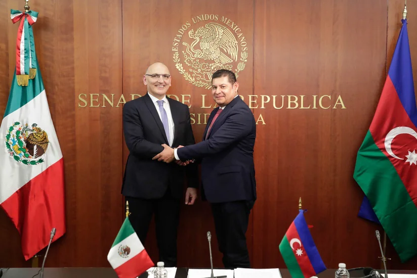 Assistant to Azerbaijan’s first VP Elchin Amirbayov visits Mexico