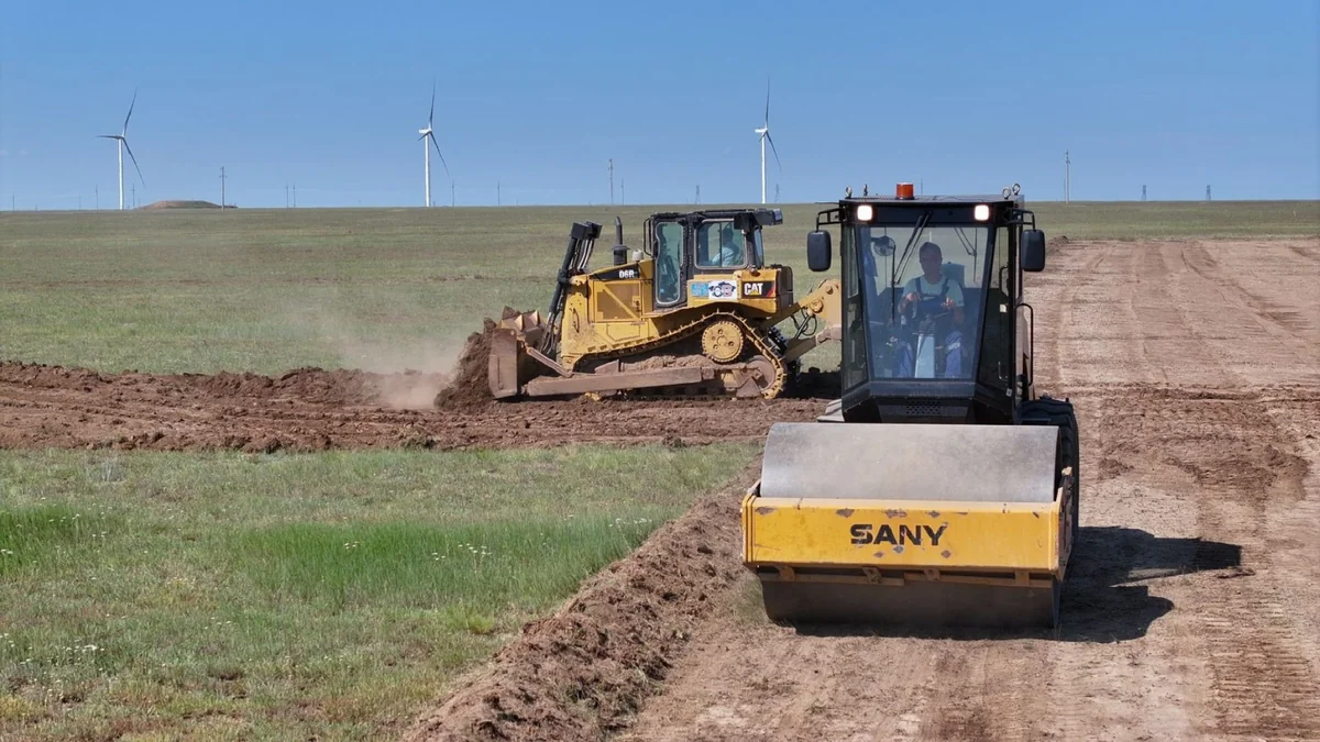 Construction of Center–West Corridor begins in Kazakhstan with connection to Middle Corridor