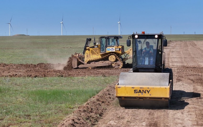 Construction of Center–West Corridor begins in Kazakhstan with connection to Middle Corridor