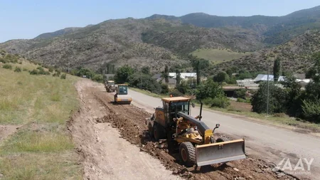 Topalhəsənli-Kərəmli avtomobil yolunun əsaslı təmiri yekunlaşmaq üzrədir