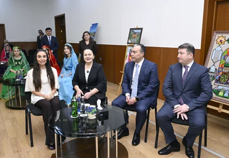 Heydar Aliyev Foundation vice-president visits social service facilities for disabled persons