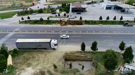 Bakı-Quba yolunda yeni yerüstü piyada keçidi tikilir