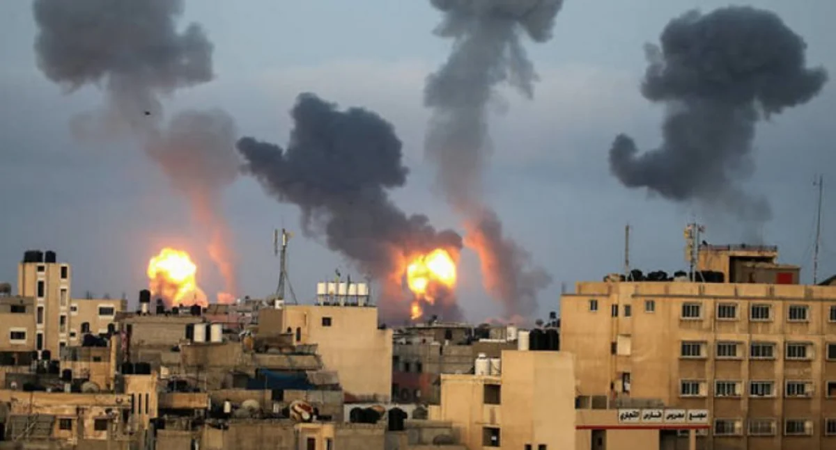 IDF fighters attack 450 Hamas military targets in Gaza Strip