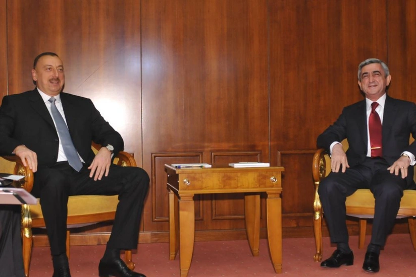 В Уэльсе состоялась совместная встреча президентов Азербайджана, Армении и госсекретаря США