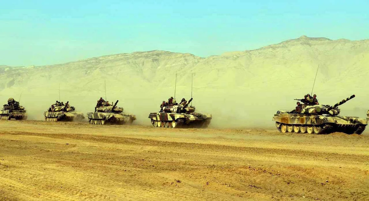 MN: Azərbaycan Ordusu döyüş hazırlığını davam etdirir