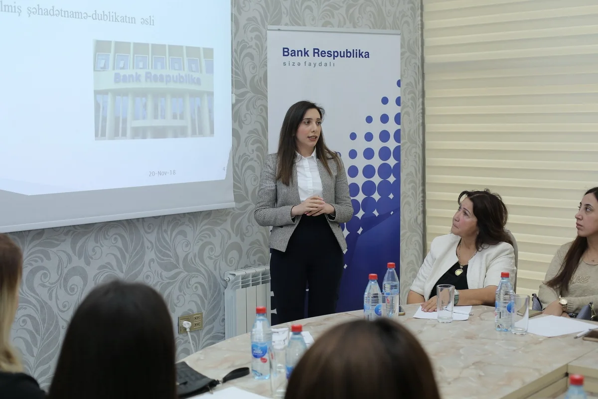 Bank Respublika holds training for Women Entrepreneurs