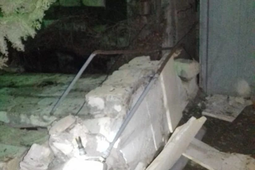 Saatlıda daş hasar aşdı, qaz xətti zədələndi