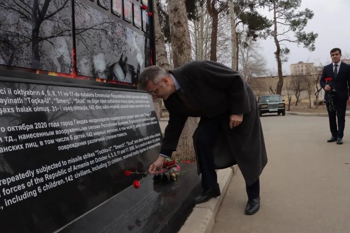 Almaniya səfiri Gəncə terroru barədə: “Mülki hədəflərə hücum etməyə heç bir haqq qazandırıla bilməz”