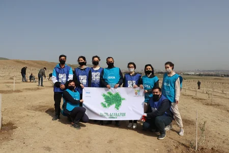 Bakı və Tərtərdə daha 1 225 ədəd müxtəlif cinsli ağac əkilib