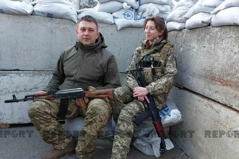 Семья, участвующая в обороне Украины: Мы хотим видеть свою страну свободной